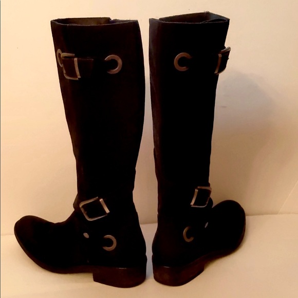 Cordani Stylish Black Suede Boots - Picture 1 of 6